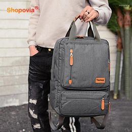 Backpack Notebook For Men Casual Business Laptop Waterproof Oxford Women Anti-Theft Travel Shoulder Bag