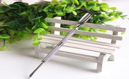 1Pc 2 Ways Sides Cuticle Spoon Pusher Remover Stainless Steel Essential Beauty Manicure Pedicure Salon Nail Art Care Tools Dead Sk2117702
