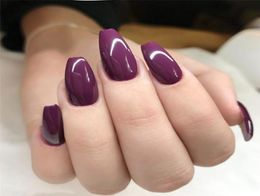 Temperament Jelly fake nails shine dazzling Gothic dark society ballet with false nails 30 pieces of whole1103955