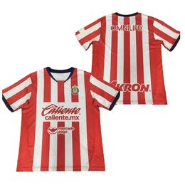 14 Chicharito 24-25 Chivas Guadalajara Soccer Jerseys I. BRIZUELA A. VEGA H.Mier J. ANGULO Angulo F. BELTRAN L. OLIVAS M. PONCE wholesale popular dhgate sports wholesale