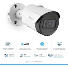 Amcrest 2-Pack UltraHD 5 Megapixel Outdoor POE Camera, 2592x1944p Bullet IP Safety Camera, Outdoor IP67 Waterproof, 103F OV, 28mm Lens, 100ft Night Vision