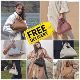 free shipping Luxury totes Cloud bag handbag Numero brown Nine half moon Shoulder bags cyme sac Cross Body Designer Bags Underarm Clutch Leather purse Hobo fashion
