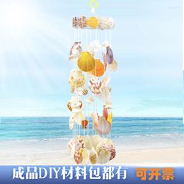 Decorative Figurines Natural Conch And Shell Wind Chimes Material Package DIY Gifts Parent-Child Activities Handmade Children Small