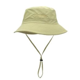 Connectyle Womens Ladies Summer Bucket Sun Hat Wide Brim UPF 50 Lightweight Adjustable Sun Protection Outdoor Casual Beach Cap 240510