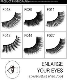 Dropshippping New makeup HANDAIYAN 3D Mink Hair False eyelashes 6 Styles Handmade Beauty Thick Long Soft Mink Lashes Eyelash6871030