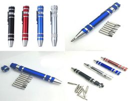 Professional Multifunction Repair Tools 8 In 1 Precision Screwdriver Bit Set Maintenance Kit Portable Pocket Tools c4023373937