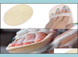 Other Household Sundries Home Garden Practical Natural Loofah Bath Shower Body Washing Sponge Scrubber Exfoliator Pad Skin Bathi7151225