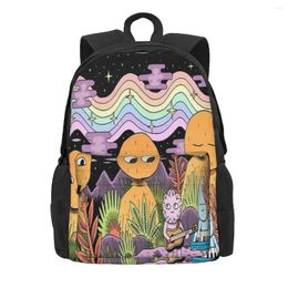 Backpack Spectrum Backpacks Men's Bags For Women Aesthetic Man Feminina