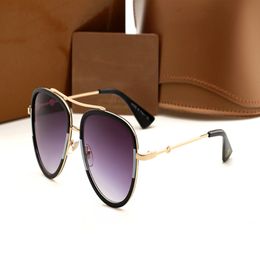 Luxury Designer Sunglasses For Men Women 0062s Classic Fashion Style Pilot Sun Glasses Metal Frame Eye Glasses Top Quality Eyewear 301j