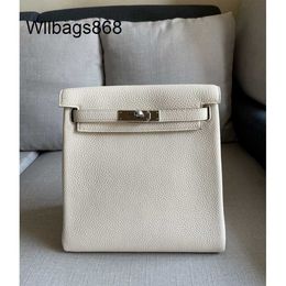 Women Handmade Bags Ados Luxury Handmade ado Cream White Leather Backpack backpack and backpack IN6J