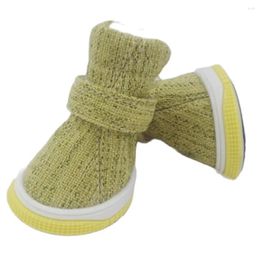 Dog Apparel 4Pcs Unique Boots Easy To Wash Long Lifespan Sneakers Sports Shoes