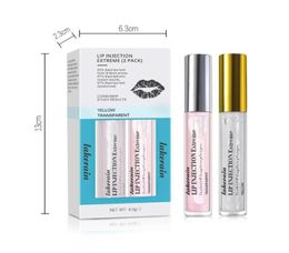 Lip Gloss 4ml Transparent Clear Oil Sexy Glitter Liquid Lipstick Moisturising Lips Plumper Women Enhancement Gel5560214