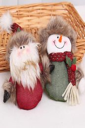 Christmas Decorations Doll Pendant Ornaments Wall Door Hanging Gift For Kid Xmas Tree Party Shop Santa Claus de8745398560