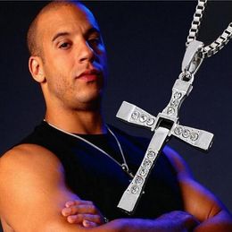 Fast And Furious Necklacespendants Movie Jewellery Classic Rhinestone Pendant Sliver Necklaces Pendants For Men Rxltx Jgn316678666