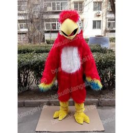 2024 Adult size Parrot Mascot Costume halloween Carnival Unisex Adults Outfit fancy costume Cartoon theme fancy dress Advertising Suits