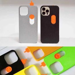 Cell Phone Cases Interesting sliding middle finger phone case with anti drip silicone sliding card pocket for iPhone 15 series 3D printing phone case H9D2 J240509