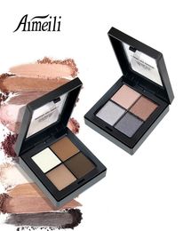 Whole AIMEILI 4 Colour Eye shadow Cosmetics Mineral Make Up Makeup Eye Shadow Palette Eyeshadow Set for Women 9 Style Colour ES4102733