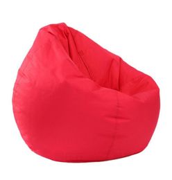 Chair Covers Solid Color Waterproof Linen Bean Bag Cover Sofa Slipcover Kids Toy Storage 11 Colors PickChair3772817
