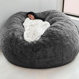 Chair Covers Lazy Bean Bag Sofa Cover For Living Room Lounger Seat Couch Chairs Cloth Puff Tatami Asiento7689066