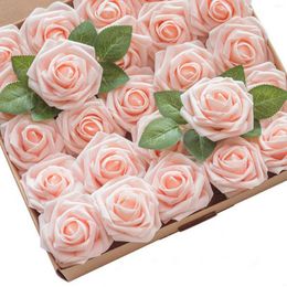 Decorative Flowers Real Looking Fake Roses Artificial Flower Lifelike And Gorgeous For People Allergic To