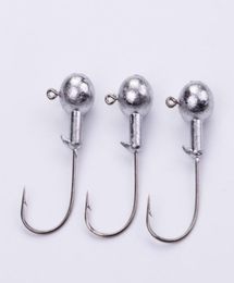 2019 5 PSCLot New High Quality 1g3g5g55g10g Lead Head Hook Jigs Bait Fishing Hooks For Soft Lure Fishing Tackle1441123