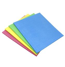 Dishcloth Cellulose Sponge Cloths EcoFriendly No Odor Reusable Cleaning Duster For Kitchen absorbent decontamination not easy to 4227424