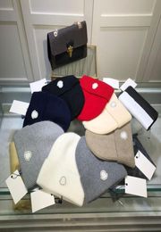 Designer Skull Caps Fashion Breathable Cashmere Warm Beanie Cap Simplicity Good Texture Coldproof Hat for Man Woman 8 Colours High5076964