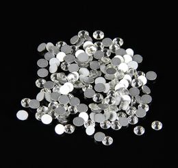 Clear Colour ss16 Flat Back Non fix Rhinestones For Nails014291847