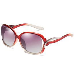 sunglass Sunglasses YSYX Polarised Sunglasses Womens Butterfly Frame Sunglasses UV400 Mirror Face Driving Travel Womens Glasses Gafas de Sol New