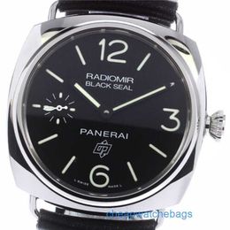 Mens Luminors Marina watches Panerei Wristwatches utomatic Movement Watches PANERAI Radiomirs Black Seal Logo PAM00380 Small Second Manual Chained Me L48F