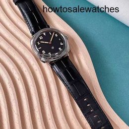 Grestest Wristwatch Panerai LUMINOR 1950 Series 44mm Diameter Automatic Mechanical Calendar Display Watch PAM00321 Steel Dual Time Zone Power Reserve Display