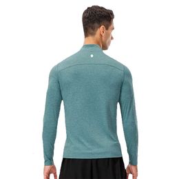 LL-11516 Yoga Outfit Mens Train Basketball Running Gym Tshirt Exercise & Fiess Wear Sportwear Loose Shirts Outdoor Tops Long Sleeve Elastic Breathable 86622303 63001
