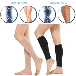 Women Socks Men Calf Compression Stockings Varicose Veins Treat Shaping Pressure