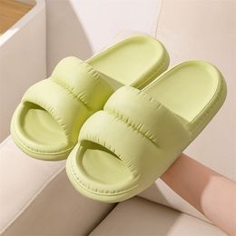 2024 Summer New Shit Feeling Slippers for Indoor Home Household Anti slip Anti Odour Bathroom Shower EVA Slippers