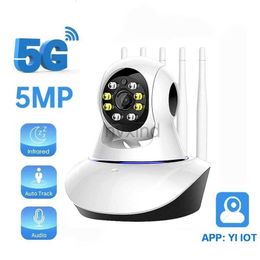 IP Cameras YI IoT 5G 2.4G WiFi IP Camera 2MP 5MP Home Safety Camera Color Night Vision Automatic Tracking Bidirectional Audio Baby Monitor Camera d240510