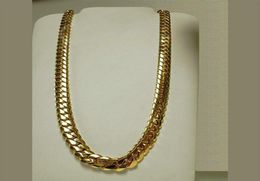 14K Gold Miami Men039s Cuban Curb Link Chain Necklace 24quot4036262