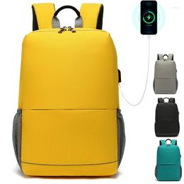 Backpack 2024 Anti-theft Fashion Men's Multifunctional Laptop Bag 15.6-inch Waterproof USB Charging Travel