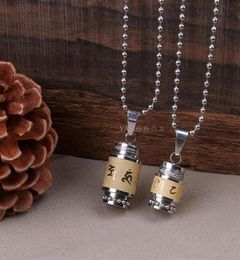 Pendant Necklaces Necklace Men Pendants Stainless Steel Long Chain Hip Hop Jewellery On The Neck Gold Gifts For Male Accessories298s6201639