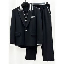 #1 Designer Fashion Man Suit giacche blazer cappotti per uomini stilist ricamo ricamo a maniche lunghe per feste casual per matrimoni Blazer M-3xl #101