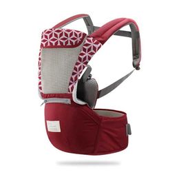 Carriers Slings Backpacks High Quty Baby Carrier Breathable Baby Backpack Bebe Kangaroo Infant Hipseat Belt Ergonomic Baby Sling Infant Kid Wrap T240509