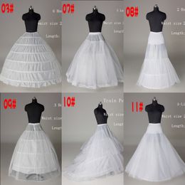 2022 Net Petticoat Ball Gown Weddings Dress Mermaid A Line Crinoline Prom Evening Dress Petticoats 6 Style Bridal Wedding Accessories 218b