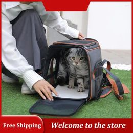 Cat Carriers Breathable Shoulder Handbag Jiuti Is Also Easy Blue One Portable Bag Backpack Comfortable Grip Light Grey