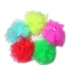 Whole5X Bath Sponge Mesh Ball Scrunchie Body Wash Scourer Exfoliate Puff Shower1304641