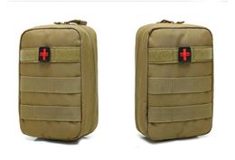 Waterproof Nylon Tactical Molle Bag Medical First Aid Utility Emergency Pouch Camping Hiking X0031814047