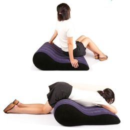 New Inflatable Sex Aid Wedge Pillow Love Position Cushion Aid Furniture Recliner Couple Loves Game Toys Lumbar Pillows 201226 255k