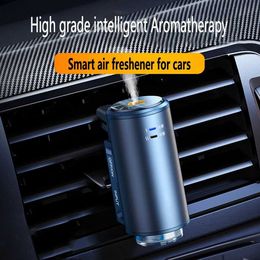 Interior Decorations Car Air Freshener Intelligent Atomizing Air Outlet Perfume Diffuser Car Flavouring Interior Accessories Woman Decoration Supplies T240509