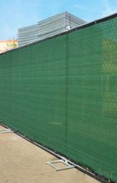6039 x 50039 Green Fence Privacy Screen Heavy Duty Fencing Mesh Shade Net with Bindings and Grommets for Outdoor Yard Wall G9919821126839