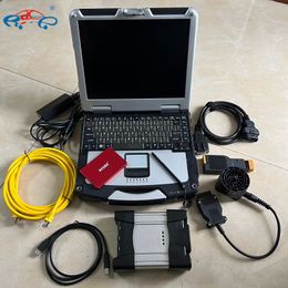 For BMW ICOM Next Auto Diagnosis Tools Code Scanner with CF-31 I5 4g Used Toughbook Laptop 1TB SSD Latest V05.2024 Ready to Use