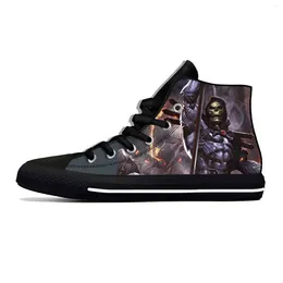 Casual Shoes Masters Of The Universe Cartoon Skeletor He-Man Breathable Men Women Sneakers High Top Lightweight Board