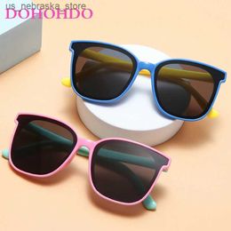 Sunglasses Polarised Childrens TR90 Silicone Flexible Glasses Boys and Girls Outdoor Sports Bicycle UV400 Q240410